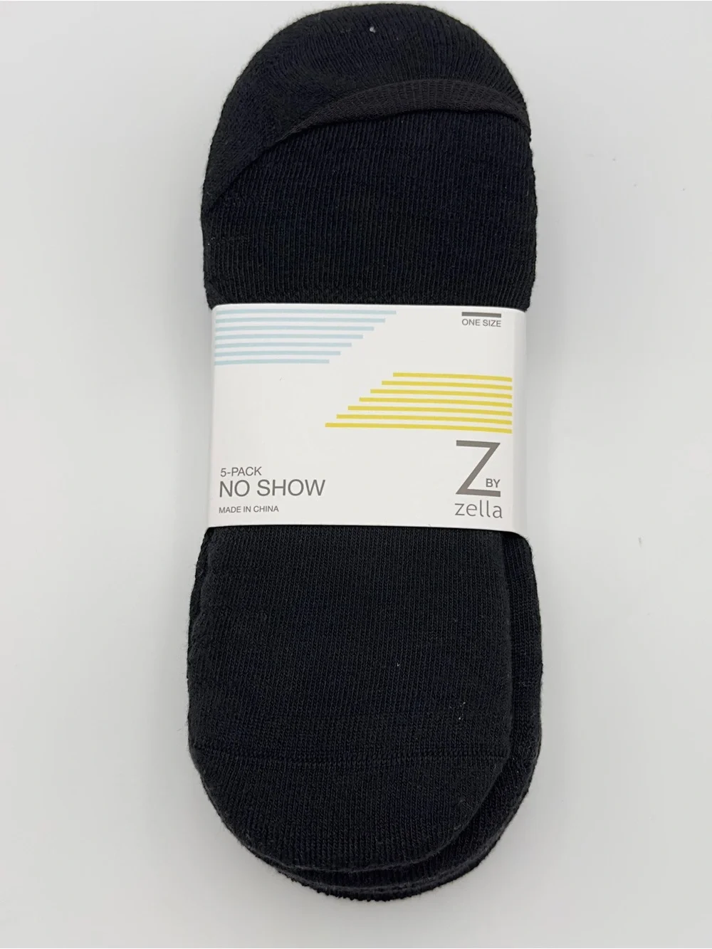 Zella Women's Black No-Show Socks - 5 Pack